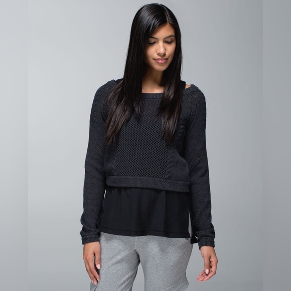 Lululemon Be Present Pullover Cropped Sweater - Picture 1 of 5
